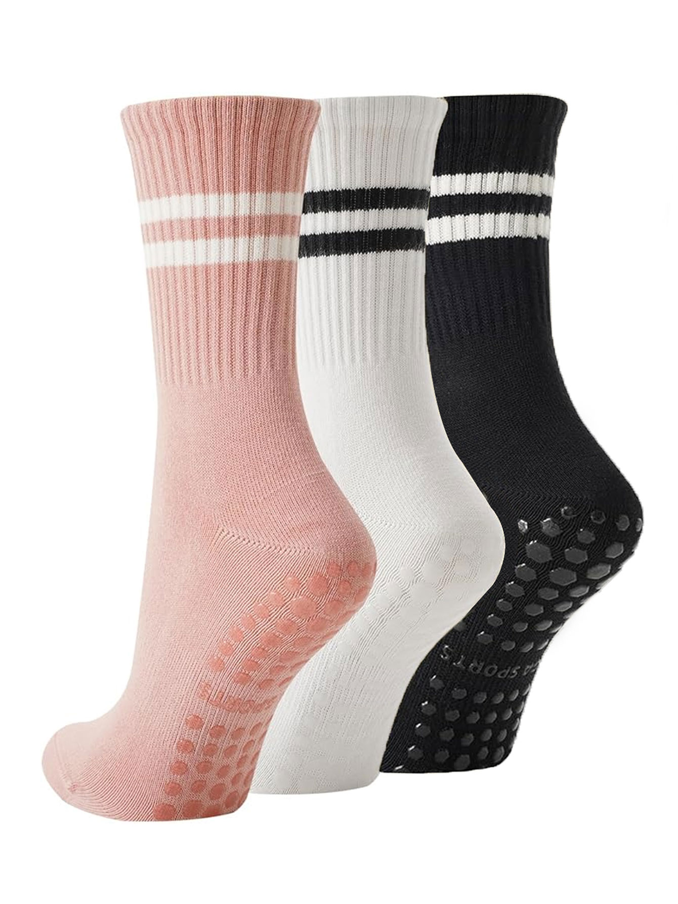 3 Pairs of Yoga Socks, Non-Sli - đánh giá và giá Crossfit Yoga