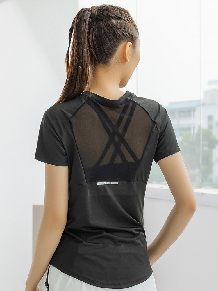 Summer Sports Short-Sleeved Wo - đánh giá và giá Crossfit Yoga