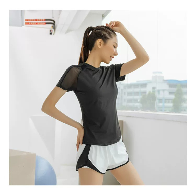 Summer Sports Short-Sleeved Wo - đánh giá và giá Crossfit Yoga