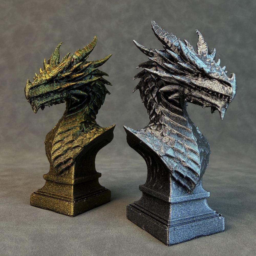 1-Piece Dragon Head Sculpture  - đánh giá và giá Head Racket Boom
